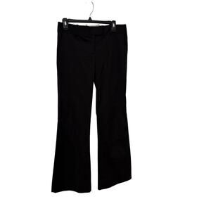 L’Agence NWOT Black Flare Leg Mid Rise Trouser Dress Pants Size 2